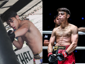 Rifdean Masdor from Sarawak knock down opponent in just 47 seconds in a recent ONE Championship boxing competition. Image credits: Rifdean Masdor (Instagram)