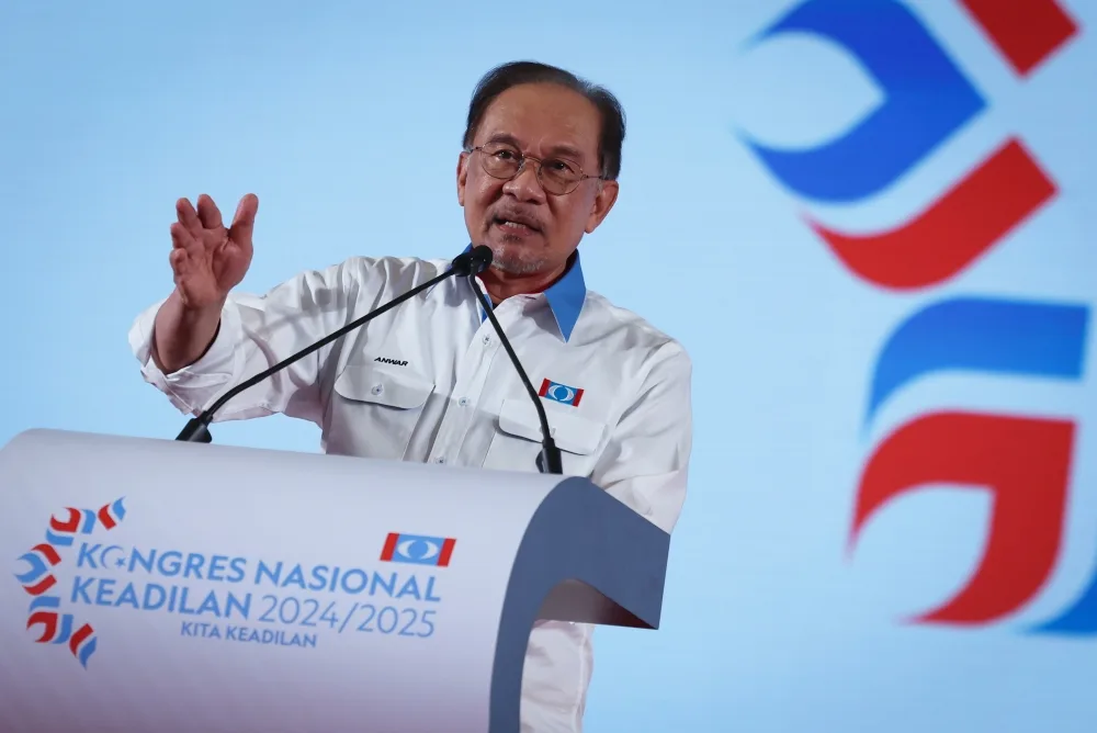 Prime Minister Anwar Ibrahim’s speech at the 2024/2025 Kongres Nasional Keadilan.