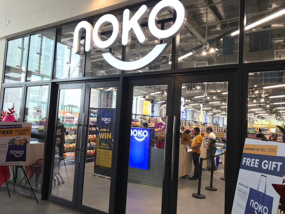 Storefront of Noko Malaysia at Bangsar Village III.