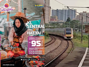KTMB announces special train services from KL Sentral to Hat Yai.