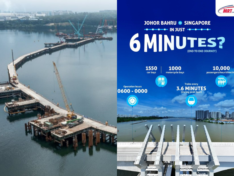 JB-Singapore commute will take just 6 minutes once RTS Link is ready in 2027