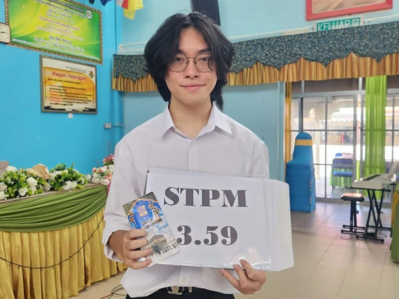 M’sian student scores 3.59 CGPA in STPM despite battling Lymphoma cancer
