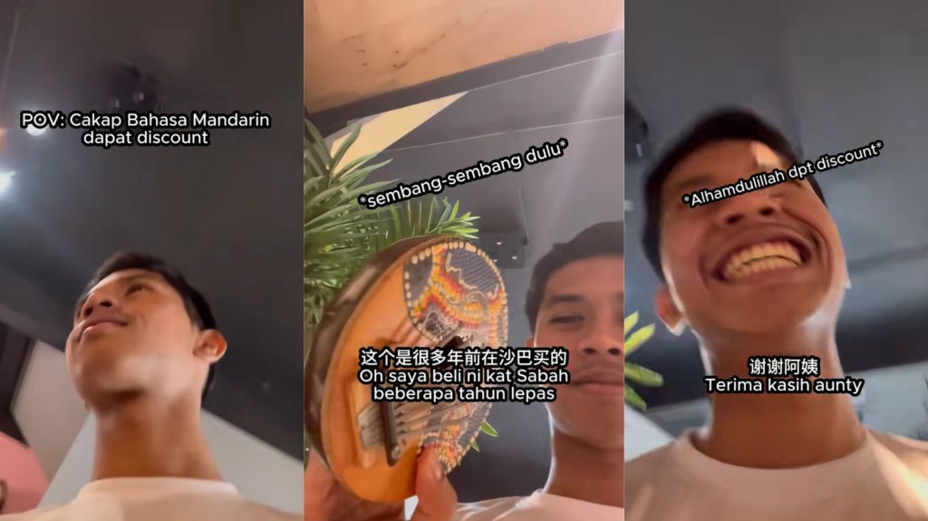 Malaysian man’s fluent Mandarin earns discount from restaurant aunty