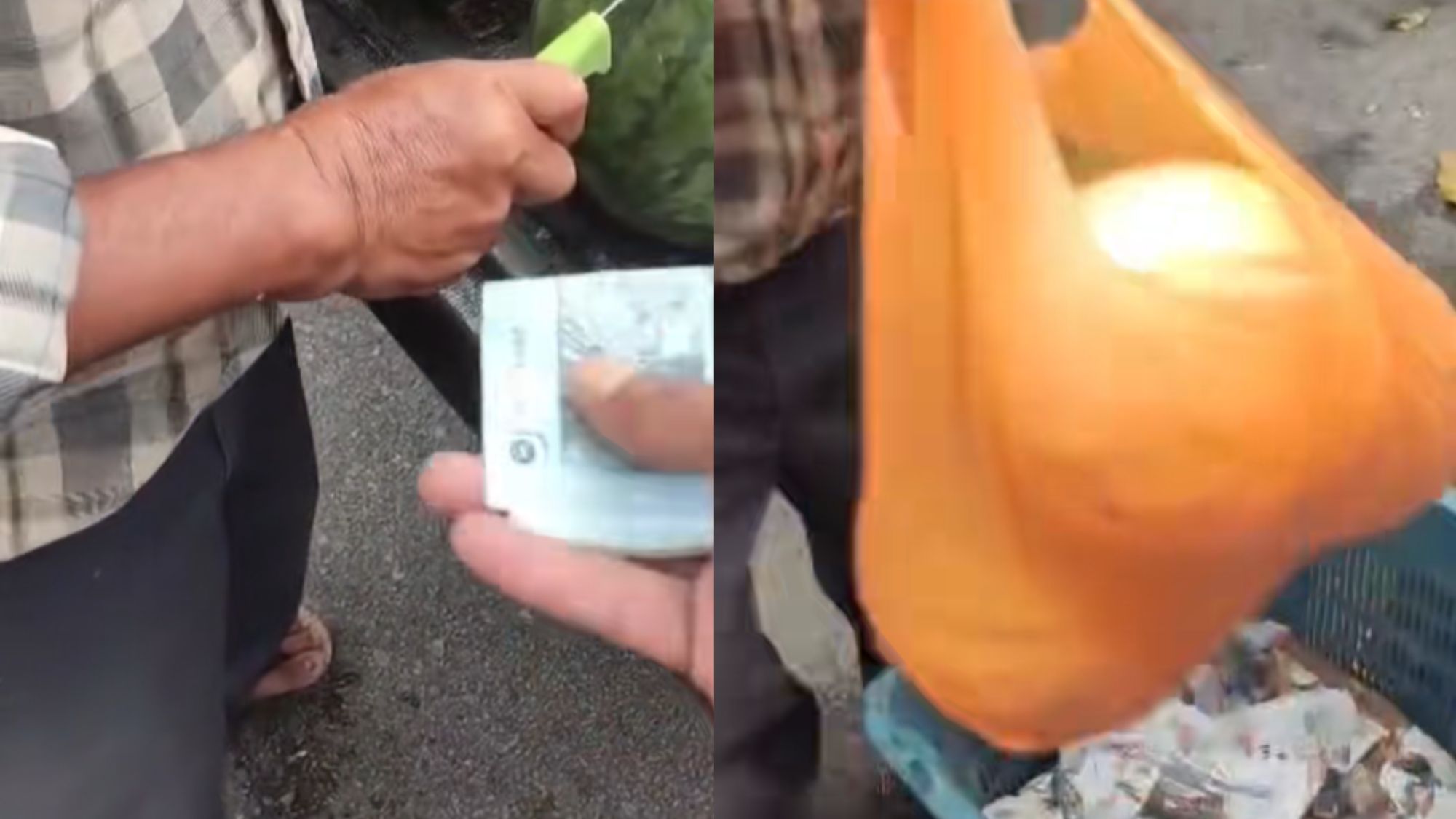 Een Naa wanted to give the uncle a donation to help him in life, but he initially refused and instead gave them fruits before accepting the money