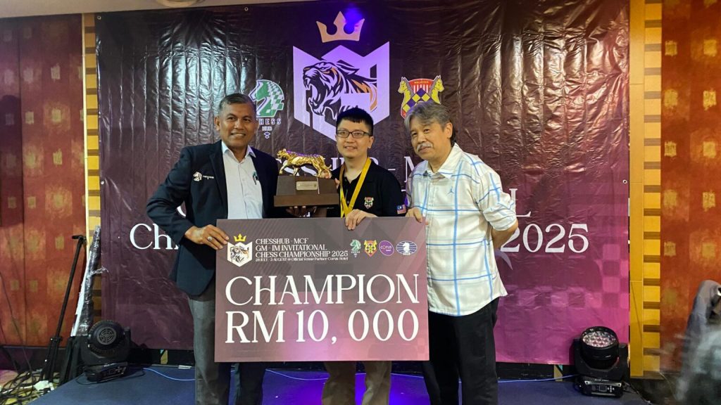 Yeoh Li Tian has officially earned the prestigious title of Grandmaster (GM), the highest title in the world of chess