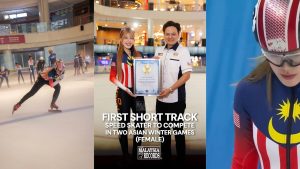 Malaysia’s first female short track speed skater to compete in two Asian Winter Games