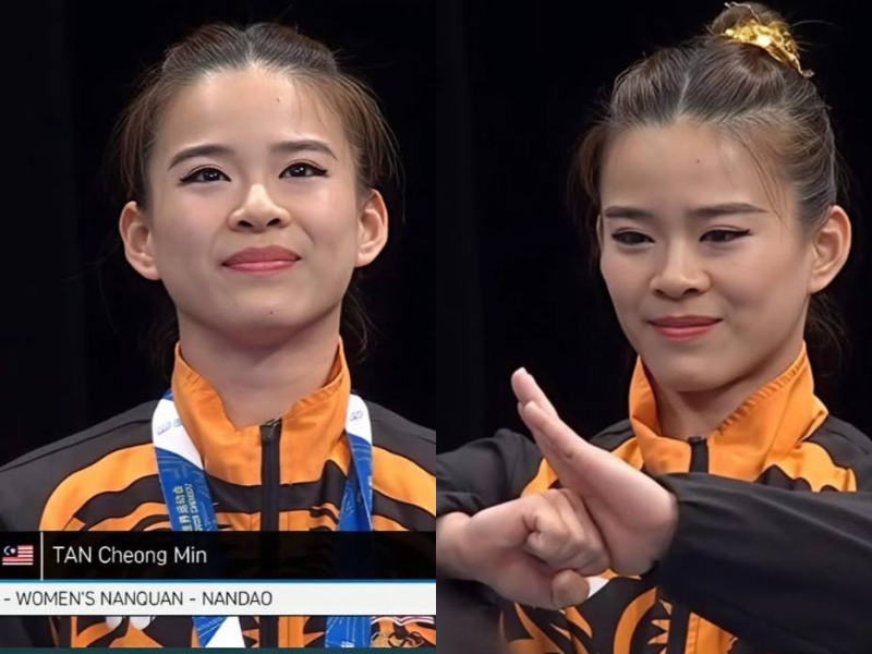 M’sia’s pride: Cheong Min makes history with 1st Gold in Wushu at World Games
