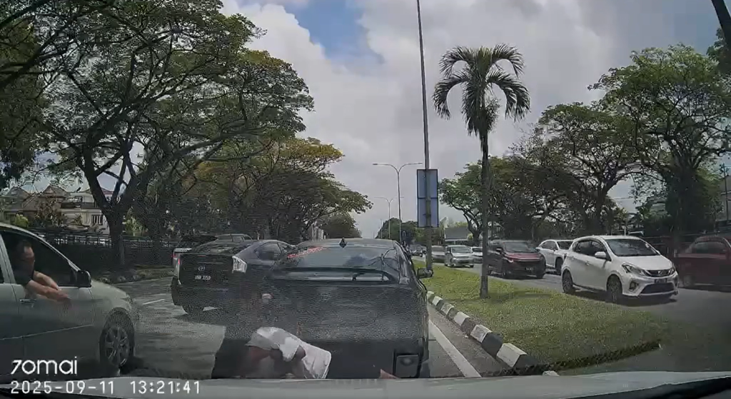 The driver and his wife refused to cooperate and assaulted the victim