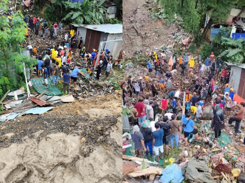 Sabah floods and landslides leave 13 dead, families forced to evacuate