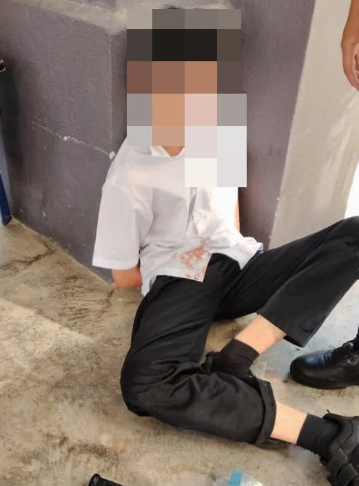The 14-year-old boy has been arrested for stabbing a 16yo to death 