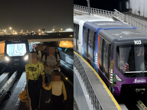 KLIA aerotrain failure leaves passenger walking in the dark