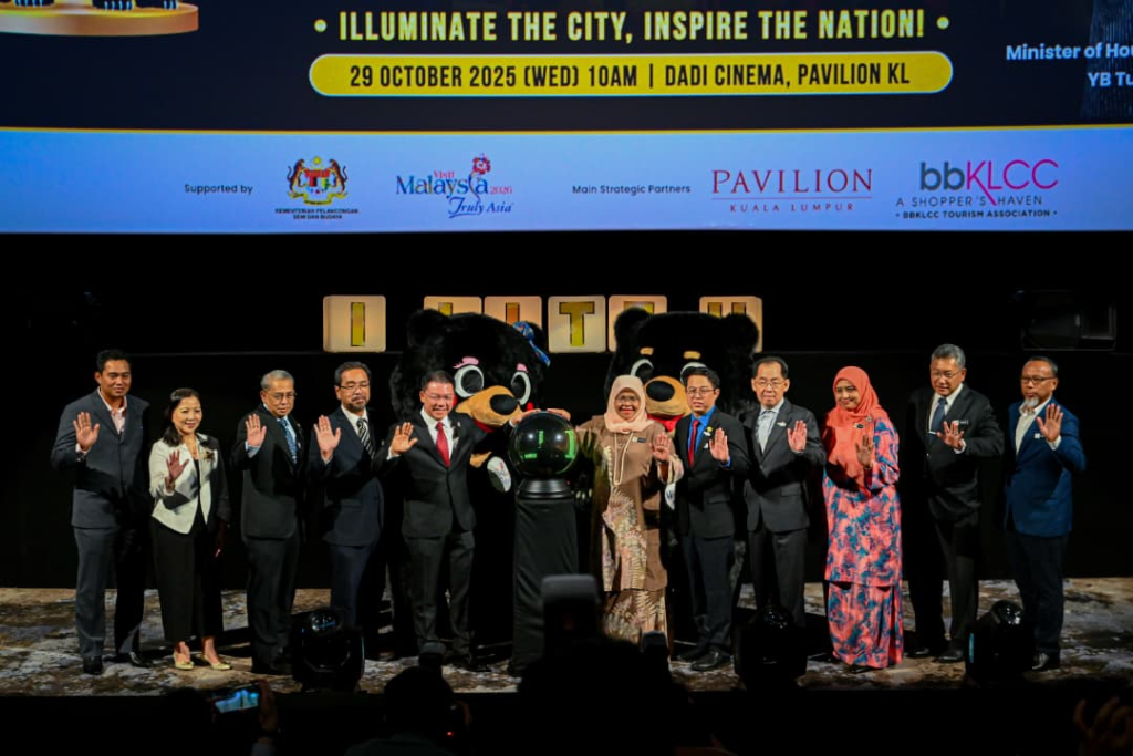 Nga Kor Ming launched the “I Lite U” project on Oct 29 as part of preparations for Visit Malaysia Year 2026