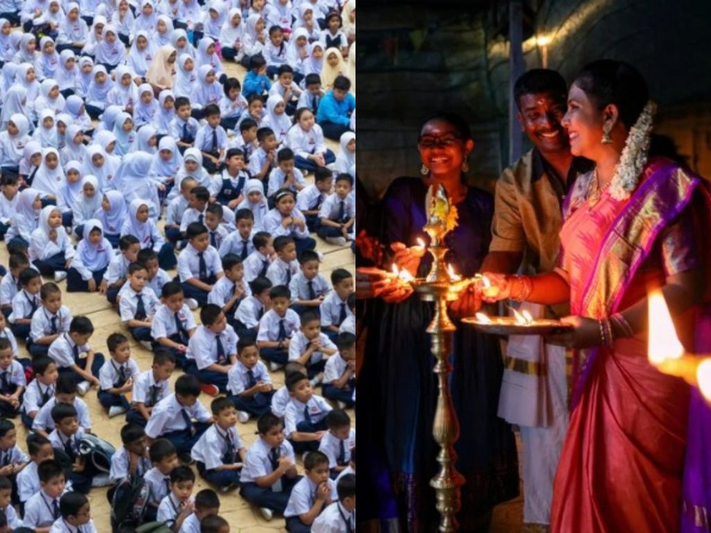 Additional school holidays for Deepavali 2025 declared by MOE