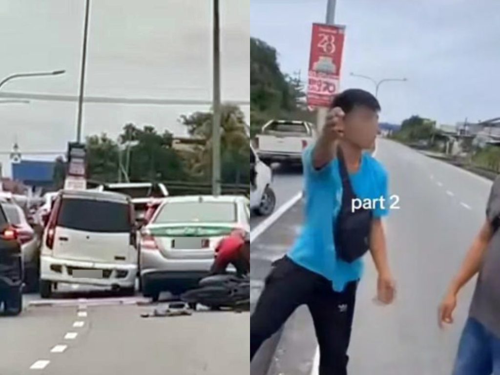 “I’m not drunk, I just took drugs”, M’sian driver rams into cars & bikes through the traffic