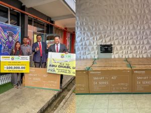 Fida Jungle Girl's generous contribution