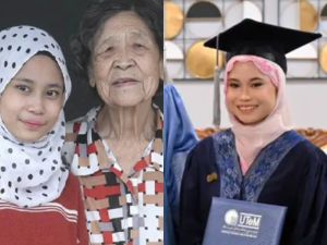 Malay girl raised by Chinese mum graduates from UTeM