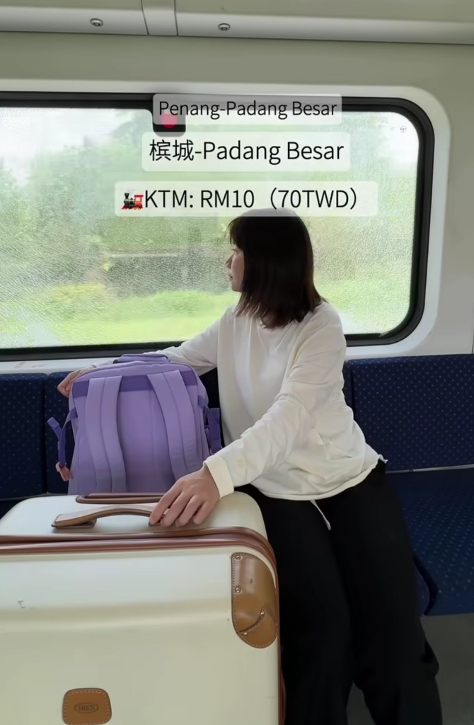 M'sian content creator travels to Europe from M'sia by train