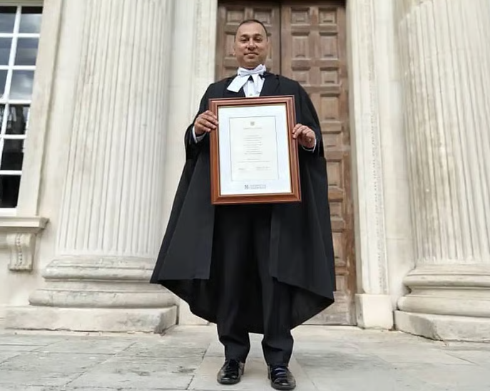 Jayaprakash Murulitharan becomes the first Malaysian atmospheric scientist to earn a PhD from the University Cambridge