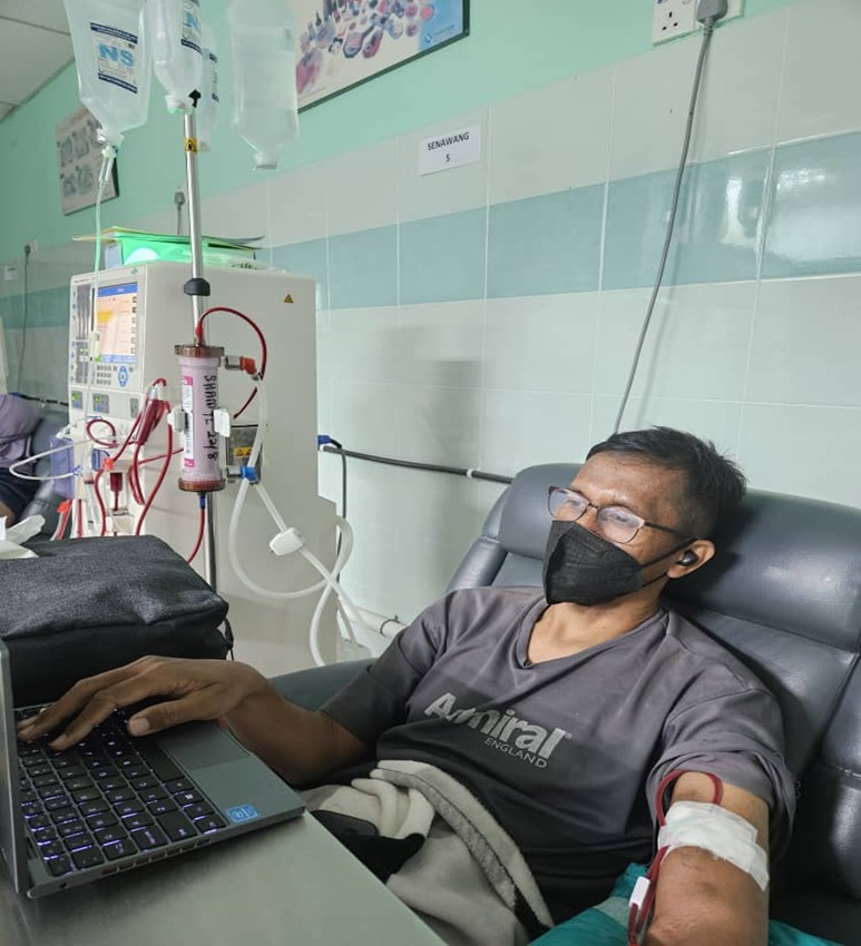 Dr. Shamyl spent the next two years facing hospital visits, uncertainty, and physical hardship