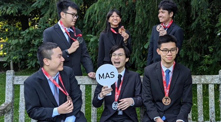 Leia during her involvement in the International Mathematical Olympiad (IMO)