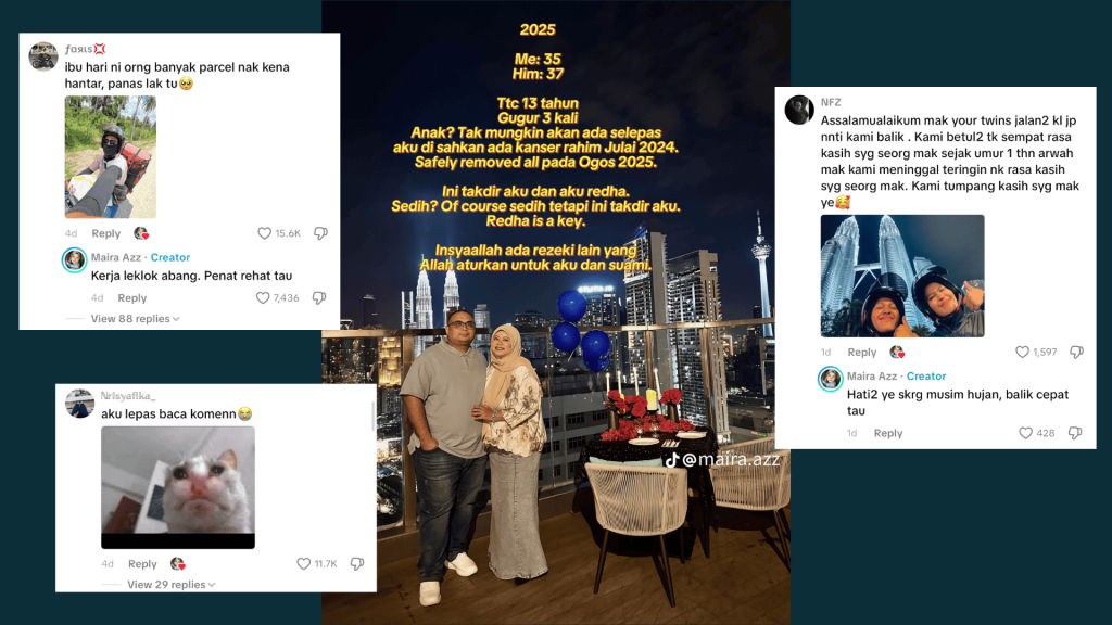 malaysian woman ttc journey netizens call her mom