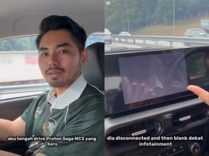 M'sian man test drives newly purchased electric car, faces infotainment disruption and signal failure
