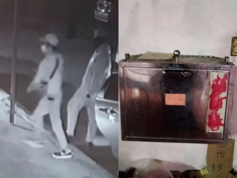 3 masked thieves steal over RM1,000 in temple donation theft