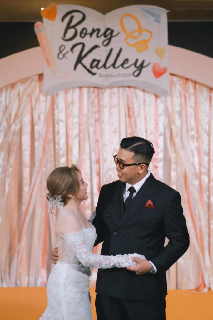 They revisited McDonald’s, choosing the garden area for a casual yet heartfelt celebration