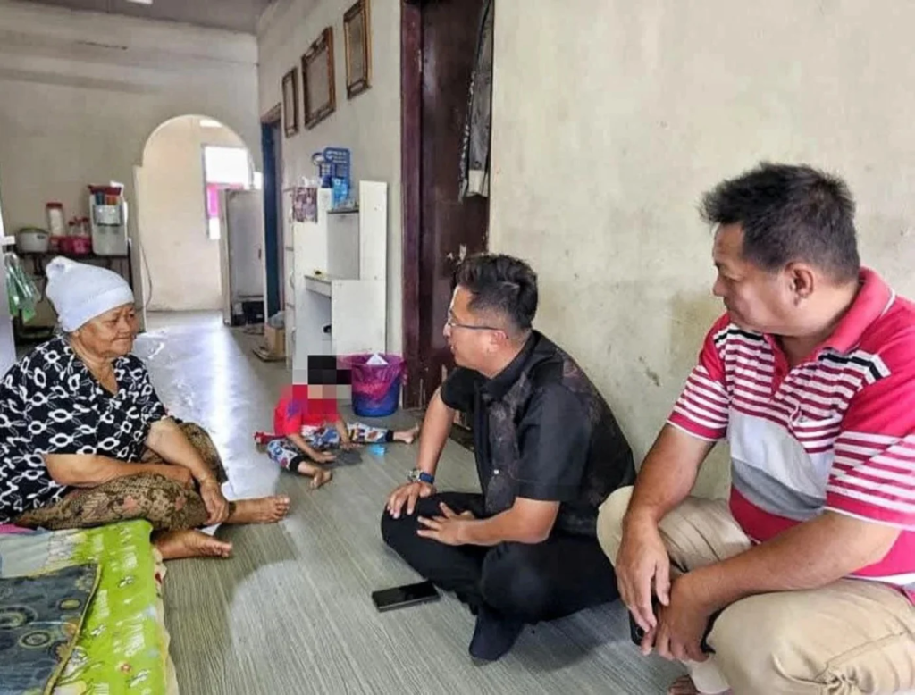 Kesidang assemblyman Alex Seah called the family’s living conditions deeply troubling