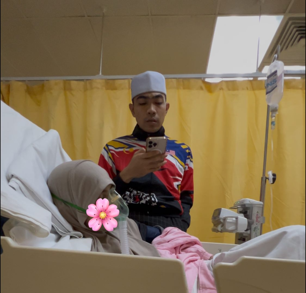 Ahmad reached out to the public, hoping for help