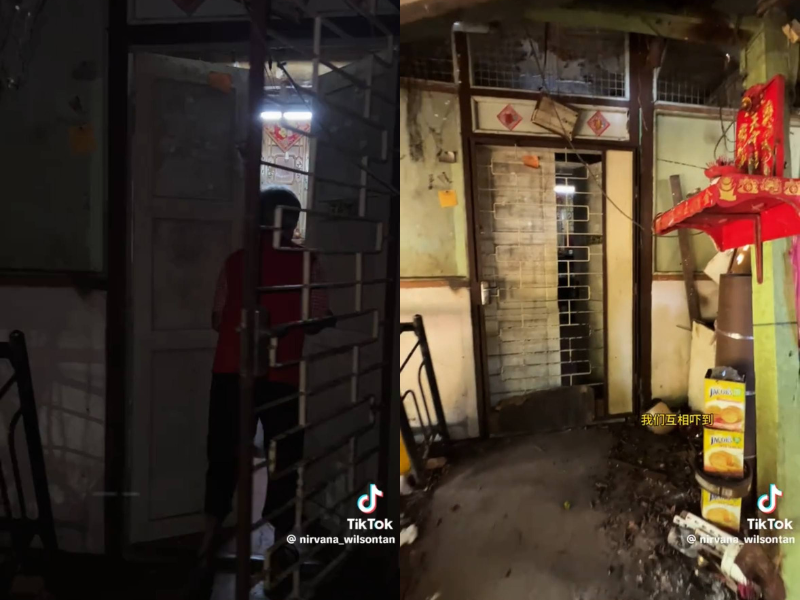 After sending the woman home, Wilson dropped by the next day to check in on her, discovering that their living condition isn't the best. 