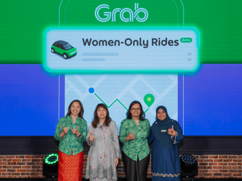Grab launches women-only ride feature in Malaysia in conjunction with International Women’s Day