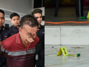 3 shot in Kota Tinggi over alleged financial dispute; 71yo suspect later seen calmly drinking coffee before arrest