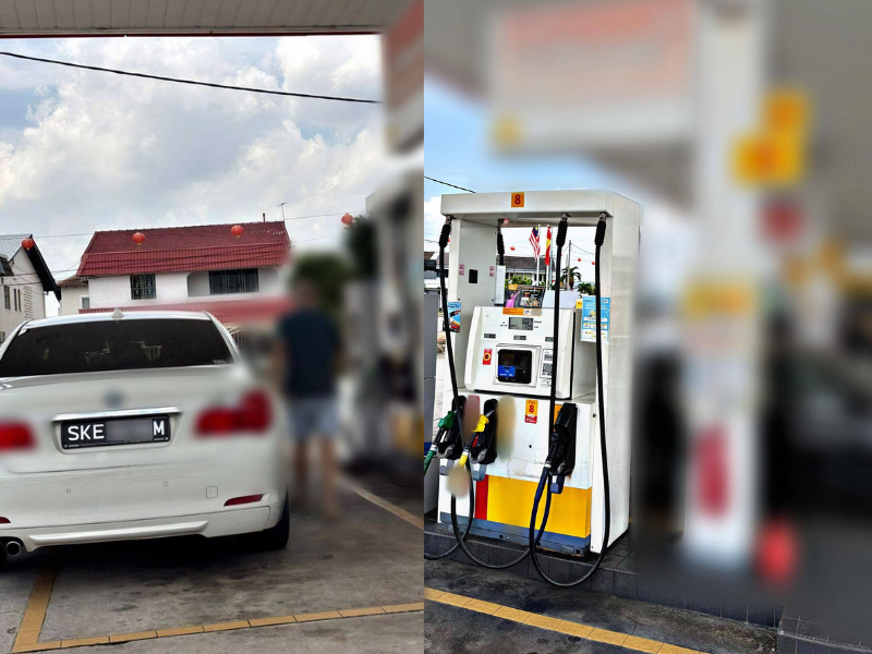 S’pore registered vehicle caught pumping subsidized RON95 in PJ, petrol station now under investigation