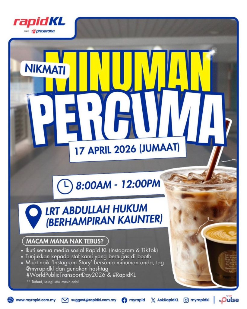 Free coffee alert in Malaysia: Don't miss this limited time giveaway