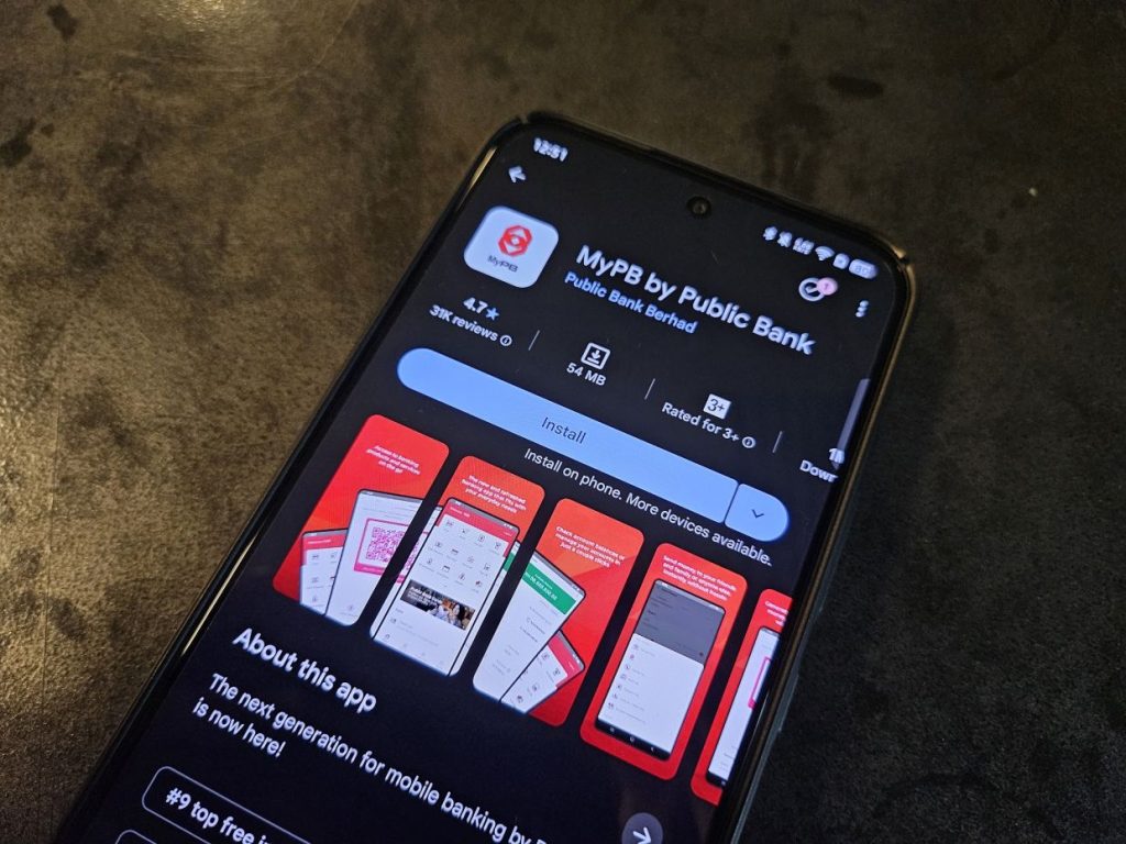 Update your phone OS now: Public Bank app will no longer support iOS 15 and Android 11