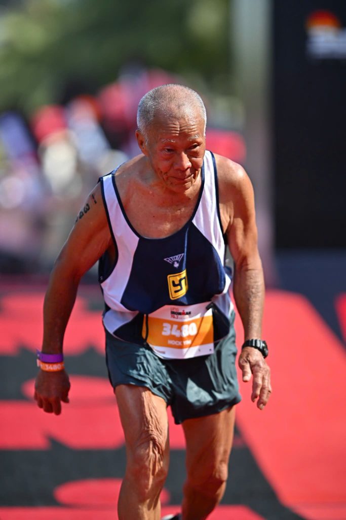 Image from: 77-Year-Old M’sian man defies age and conquers IRONMAN 70.3 Da Nang