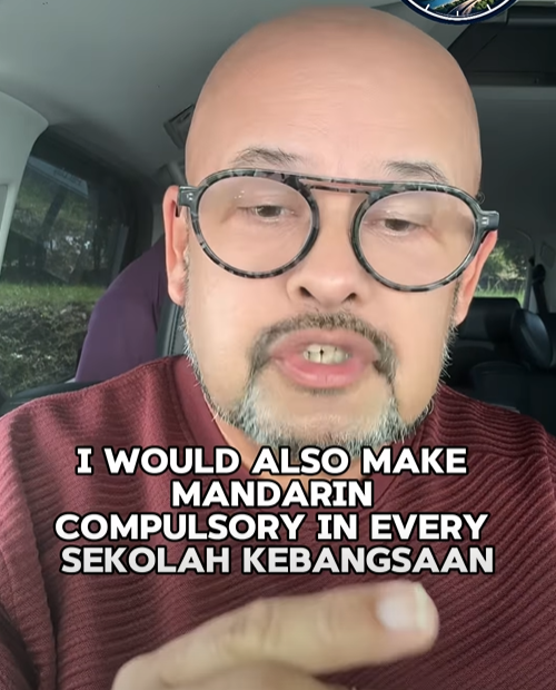 Image from: “We should abolish SJKCs”: Harith Iskander suggests making Mandarin compulsory in national schools