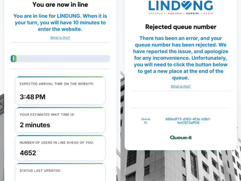 Lindung website hit by errors as Malaysians rush to opt out of PERKESO's 24-hour protection scheme