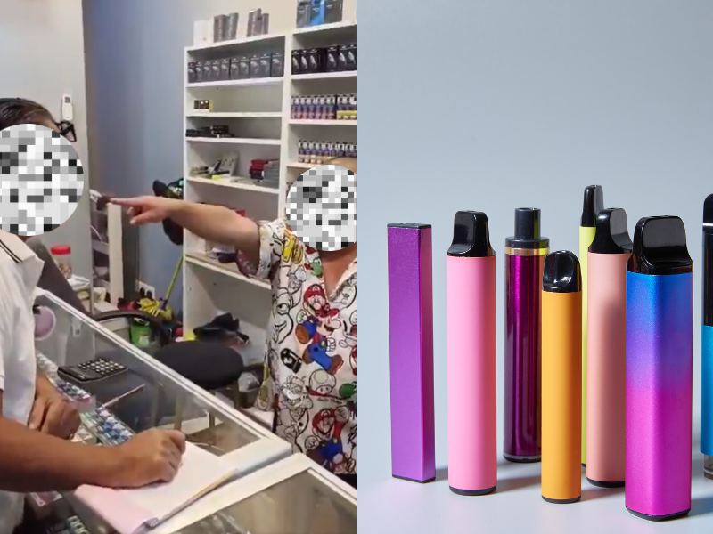 ‘Why are you selling vapes to students?!’ Father clashes with Kepong vape shop owner