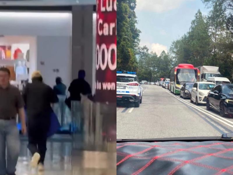 Genting Highlands allegedly “locked down” after goldsmith robbery, visitors stuck in traffic for hours