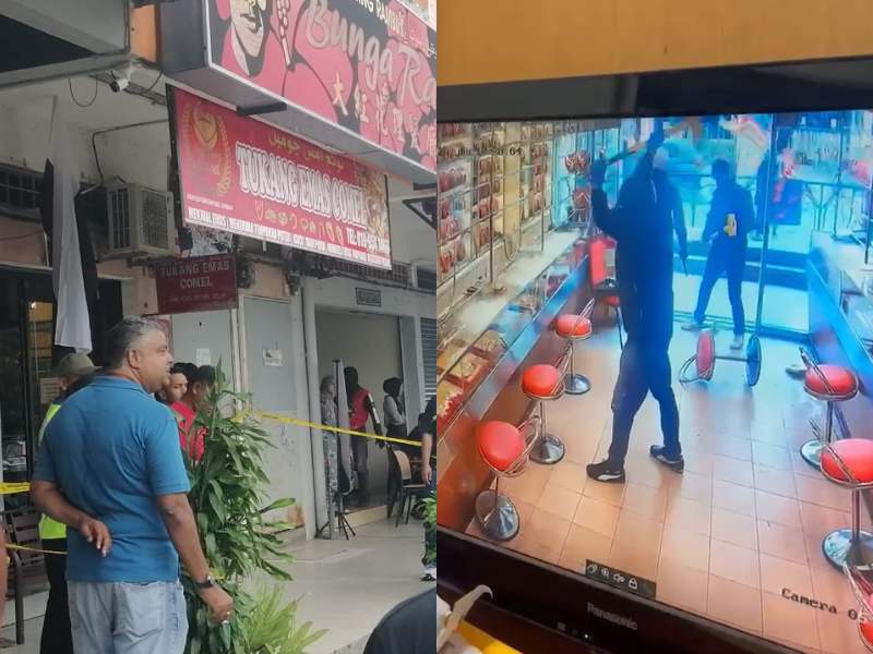 Two gold shops targeted by robbers in separate Klang and Kuantan cases