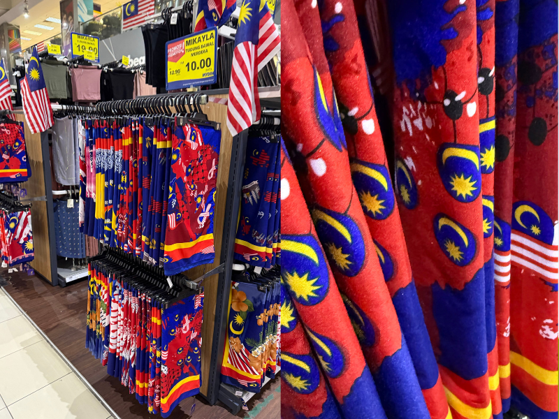 M’sian hypermarket, Mydin, apologises after Jalur Gemilang tudung with wrong star design goes on sale