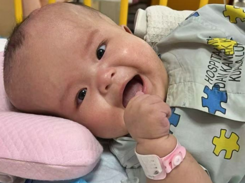2yo M’sian girl undergoes 8 surgeries after being diagnosed with brain cancer at 4 months, family seeks help