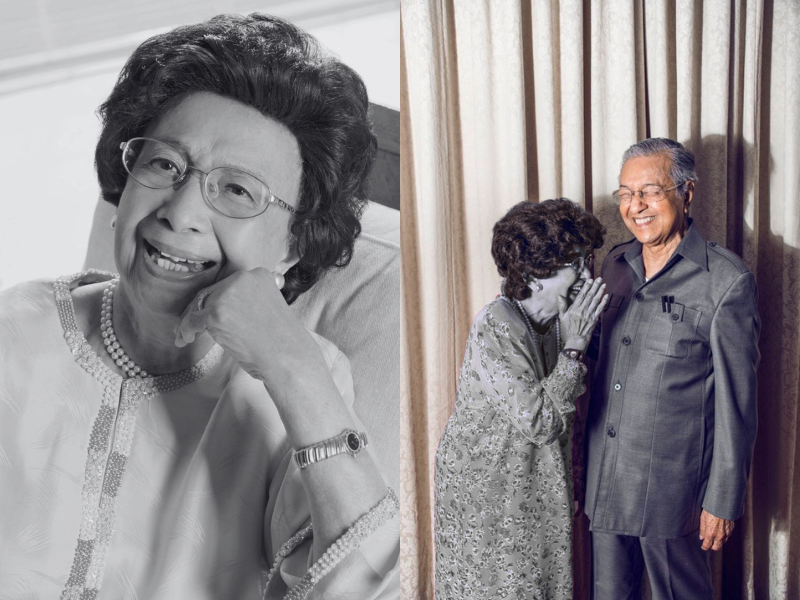Tun Dr Siti Hasmah, wife of former PM Mahathir, passes away at 100