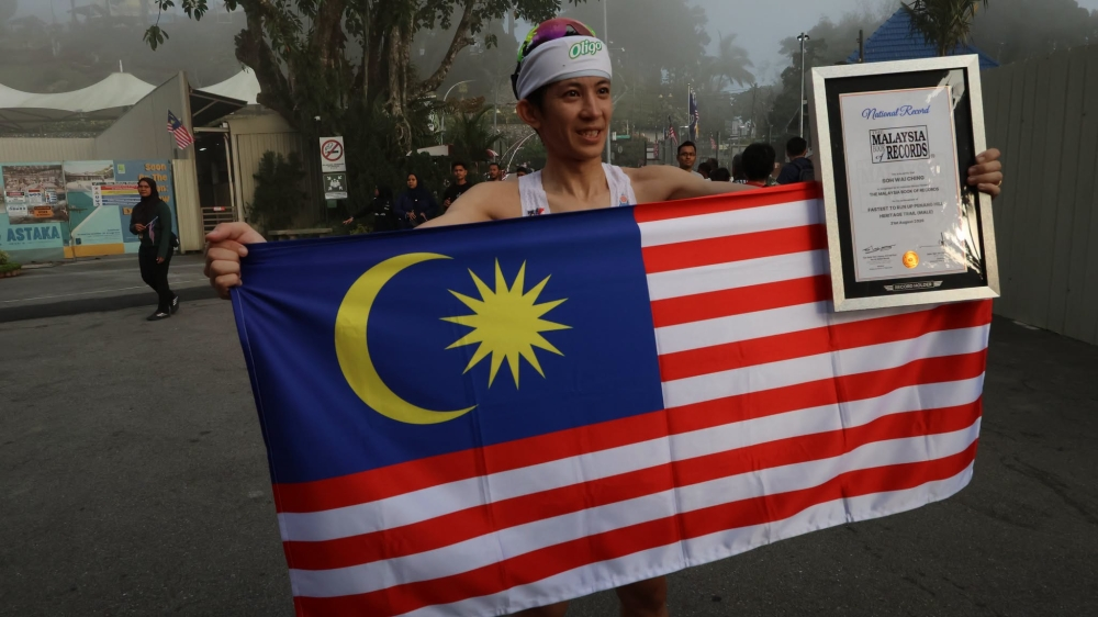 M’sian world champion Soh Wai Ching sets new penang hill record, 2 national records in just 3 days