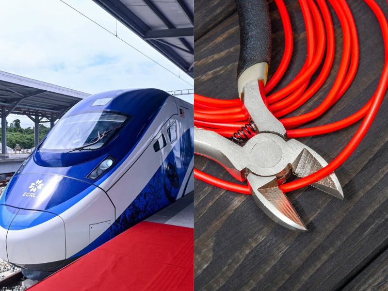 ECRL faces possible delays as cables are stolen for 3 days straight