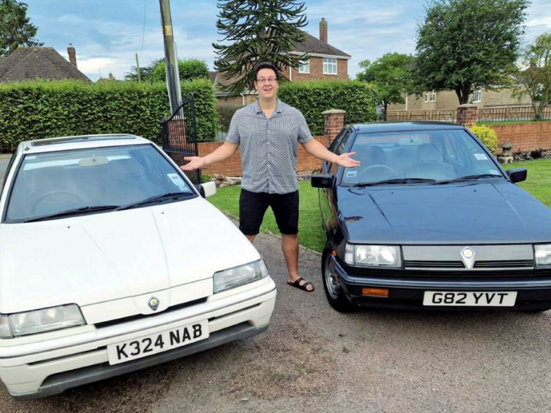 “I just love their designs”: British man collects 34 Proton cars and dreams of building his own Proton museum